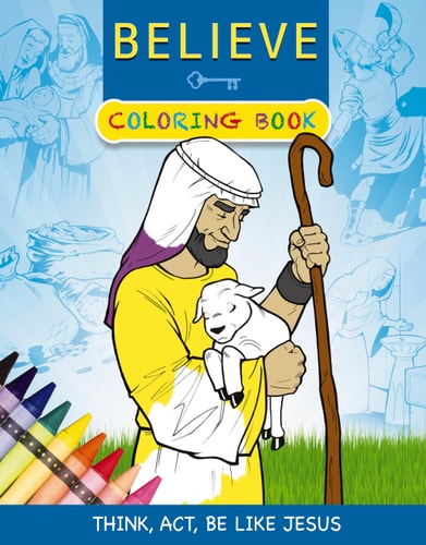Believe Coloring Book Think, Act, and Be Like Jesus — Zondervan
