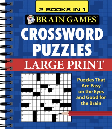 Brain Games – 2 Books in 1 – Crossword Puzzles — Publications International Ltd