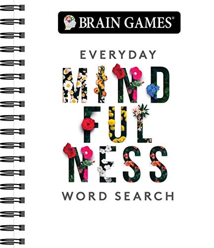 Brain Games – Everyday Mindfulness Word Search (White) — Publications International Ltd