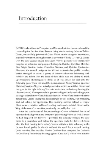 Cicero, Against Verres, 2.1.53-86 Latin Text with Introduction, Study Questions, Commentary and English Translation — Marcus Tullius Cicero