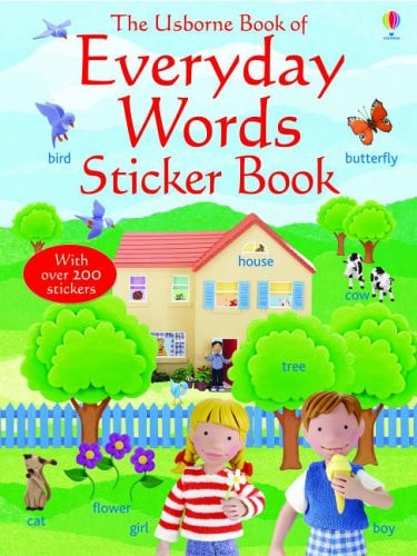 Everyday Words in English Sticker Book — Felicity Brooks