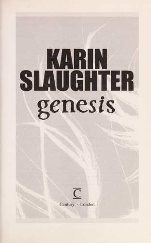 Genesis — Karin Slaughter