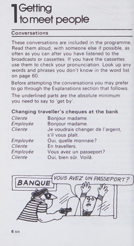 Getting By In French: A Quick Beginners’ Course for Tourists and Businesspeople — Celia Weber