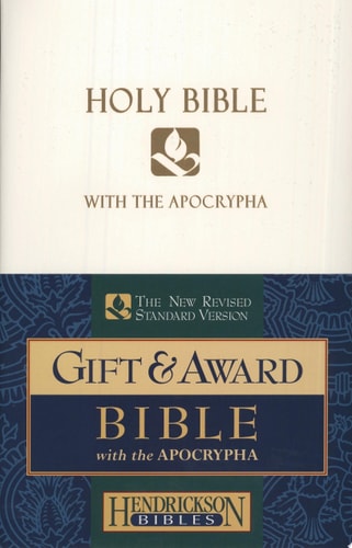 Gift and Award Bible-NRSV-Apocrypha — Hendrickson Publishers