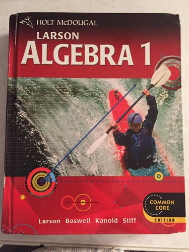 Holt McDougal Larson Algebra 1 — Ron Larson
