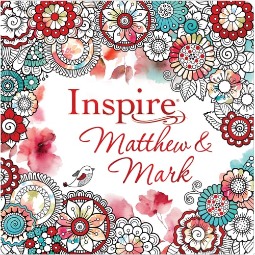Inspire: Matthew & Mark (Softcover) Coloring & Creative Journaling Through Matthew & Mark — Tyndale
