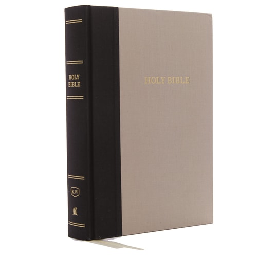 KJV Reference Bible Red Letter Edition [Super Giant Print, Green/Tan] — Thomas Nelson