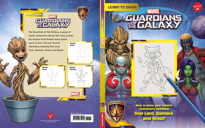 Learn to Draw Marvel Guardians of the Galaxy How to draw your favorite characters, including Rocket, Groot, and Gamora! — Walter Foster Jr. Creative Team