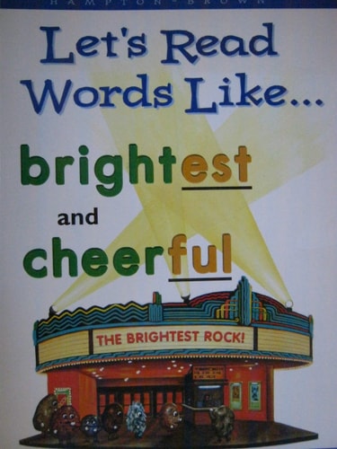 Let’s Read Words Like– Brightest and Cheerful — Shirley Costigan