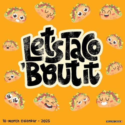 Let’s Taco about It 2026 12 X 12 Wall Calendar — Willow Creek Press