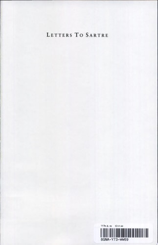 Letters to Sartre — Simone de Beauvoir
