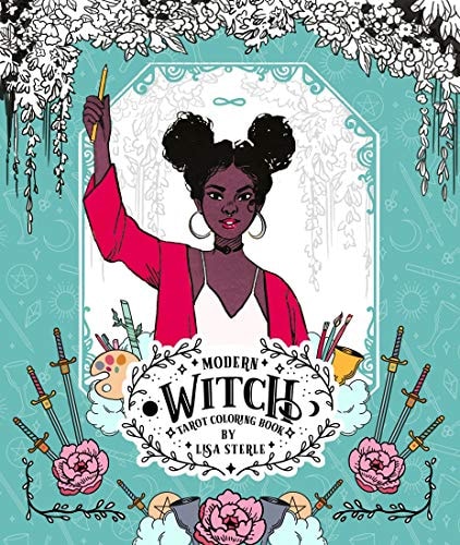 Modern Witch Tarot Coloring Book — Lisa Sterle