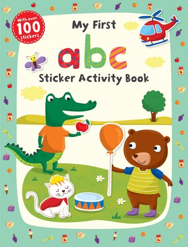 My First Abc Sticker Activity Book — Jannie Ho