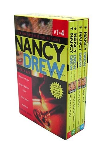 Nancy Drew Girl Detective (Boxed Set) Sleuth Set: Without a Trace; A Race Against Time; False Notes; High Risk — Carolyn Keene