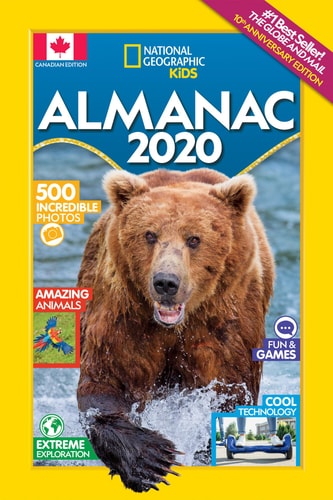 National Geographic Kids Almanac 2020, Canadian Edition — National Geographic Kids