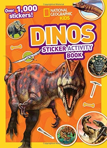 NGK Dinos Sticker Activity Book (Special Sales UK Edition) Over 1,000 Stickers! — National Geographic Kids