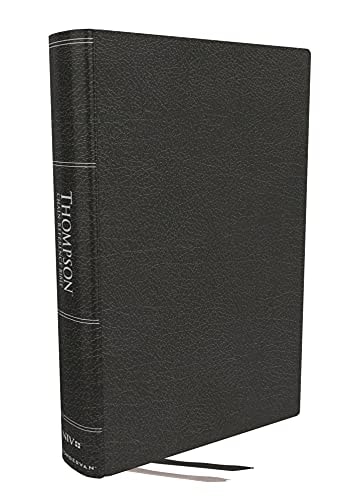 NIV Thompson Chain-Reference Bible, Red Letter, Comfort Print [Black] — Zondervan