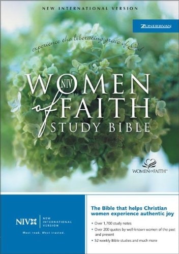 Niv Women of Faith Study Bible Violet Bonded Leather — Jean Syswerda