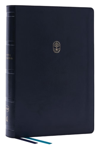 NKJV, Encountering God Study Bible, Red Letter, Thumb Indexed, Comfort Print Insights from Blackaby Ministries on Living Our Faith [black] — Thomas Nelson