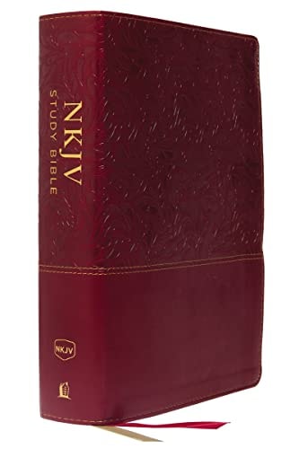 NKJV Study Bible Full-Color Indexed Red Letter Edition [Red] — Thomas Nelson