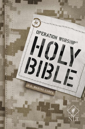 Operation Worship Bible-NLT-U.S. Marine Corps — Tyndale House Publishers