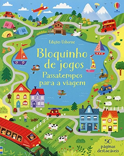 Passatempos Para a Viagem – Bloquinho de jogos (Em Portugues do Brasil) — Kirsteen Robson