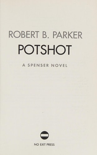 Potshot — Robert B. Parker