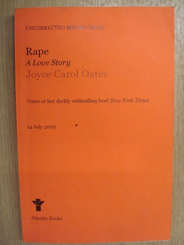 Rape A Love Story — Joyce Carol Oates