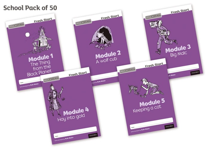 Read Write Inc. Fresh Start: Modules 1-5 – School Pack Of 50 — Gill Munton