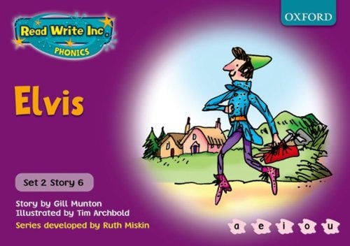 Read Write Inc. Phonics: Purple Set 2 Storybooks: Elvis — Gill Munton