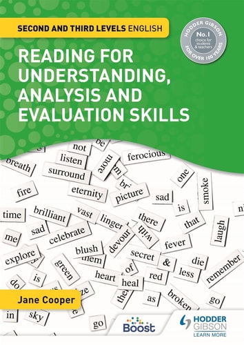Reading for Understanding, Analysis and Evaluation Skills: Second and Third Levels English — Jane Cooper