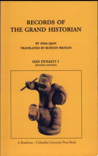 Records of the Grand Historian Han dynasty — Qian Sima