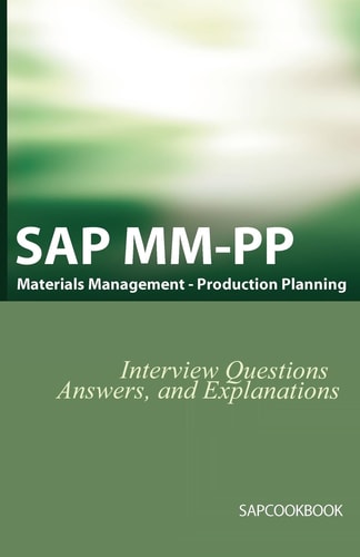 Sap Mm / Pp Interview Questions, Answers — Jim Stewart