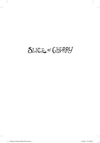 Slice of Cherry — Dia Reeves