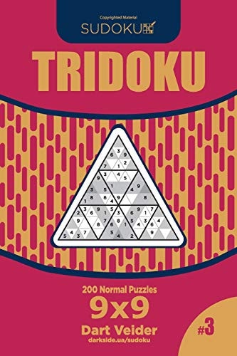 Sudoku Tridoku – 200 Normal Puzzles 9×9 (Volume 3) — Dart Veider