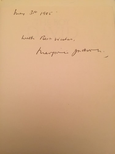 The Boy David — Marjorie Jackson