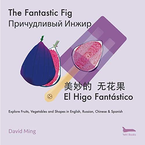 The Fantastic Fig: Explore Fruits, Vegetables, and Shapes in English, Russian, Chinese & Spanish — David Ming