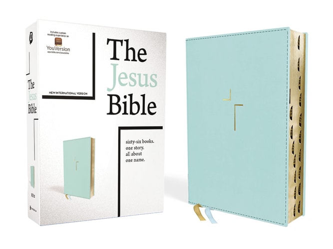 The Jesus Bible Indexed NIV Edition [Blue] — Zondervan