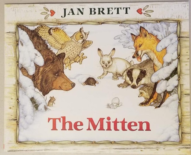 The Mitten – 9″ by 11″ — Jan Brett