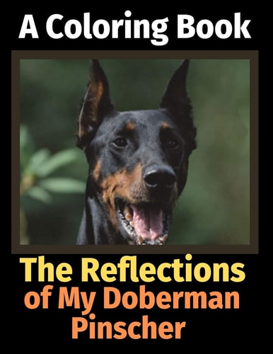 The Reflections of My Doberman Pinscher A Coloring Book — Brightview Activity Books