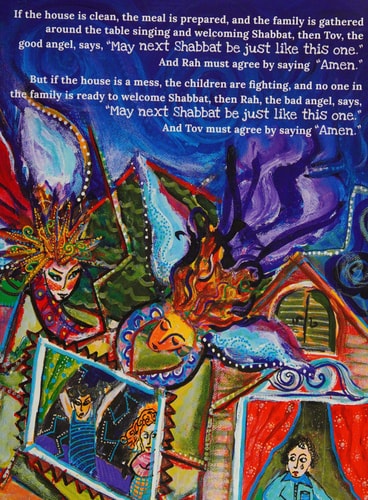 The Shabbat Angels — Maxine Segal Handelman