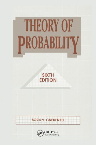 Theory of Probability — Boris V Gnedenko