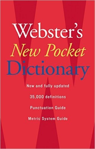Webster’s New Pocket Dictionary — John Wiley & Sons, Incorporated