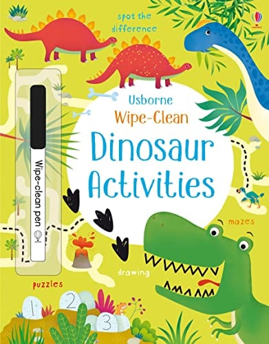 Wipe-Clean Dinosaur Activities — Kirsteen ROBSON