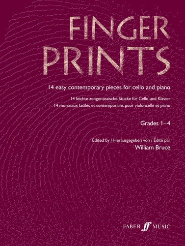 14 leichte zeitgenössische Stücke für Cello und Klavir Grades 1-4 — William Bruce