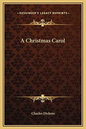 A Christmas Carol — Dickens, Charles