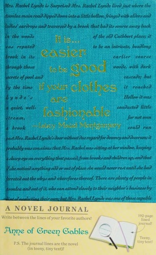 A Novel Journal: Anne of Green Gables (Compact) — Lucy Maud Montgomery