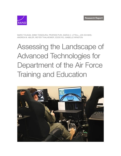 Assessing the Landscape of Advanced Technologies for Department of the Air Force Training and Education — Mark Toukan