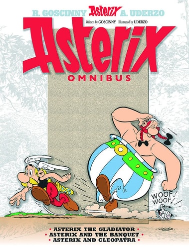Asterix the Gladiator, Asterix and the Banquet, Asterix and Cleopatra — Goscinny