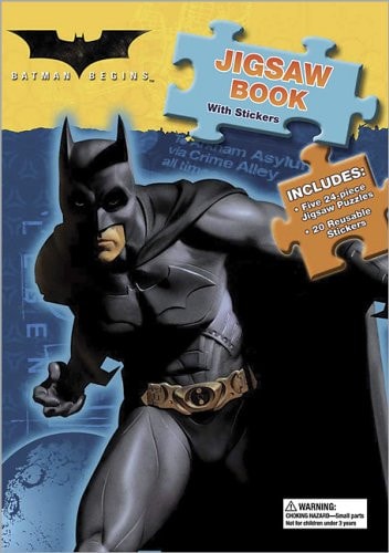 Batman Begins Jigsaw Book With Stickers and Activities — Meredith Books